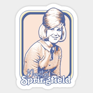 Dusty Springfield  // Retro 60s Aesthetic Design Sticker